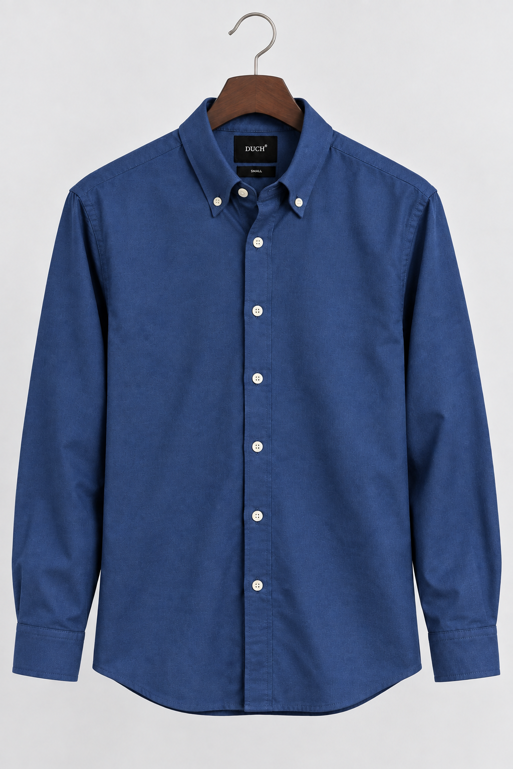 Men's Blue imported Oxford Formal Shirt-Slim Fit