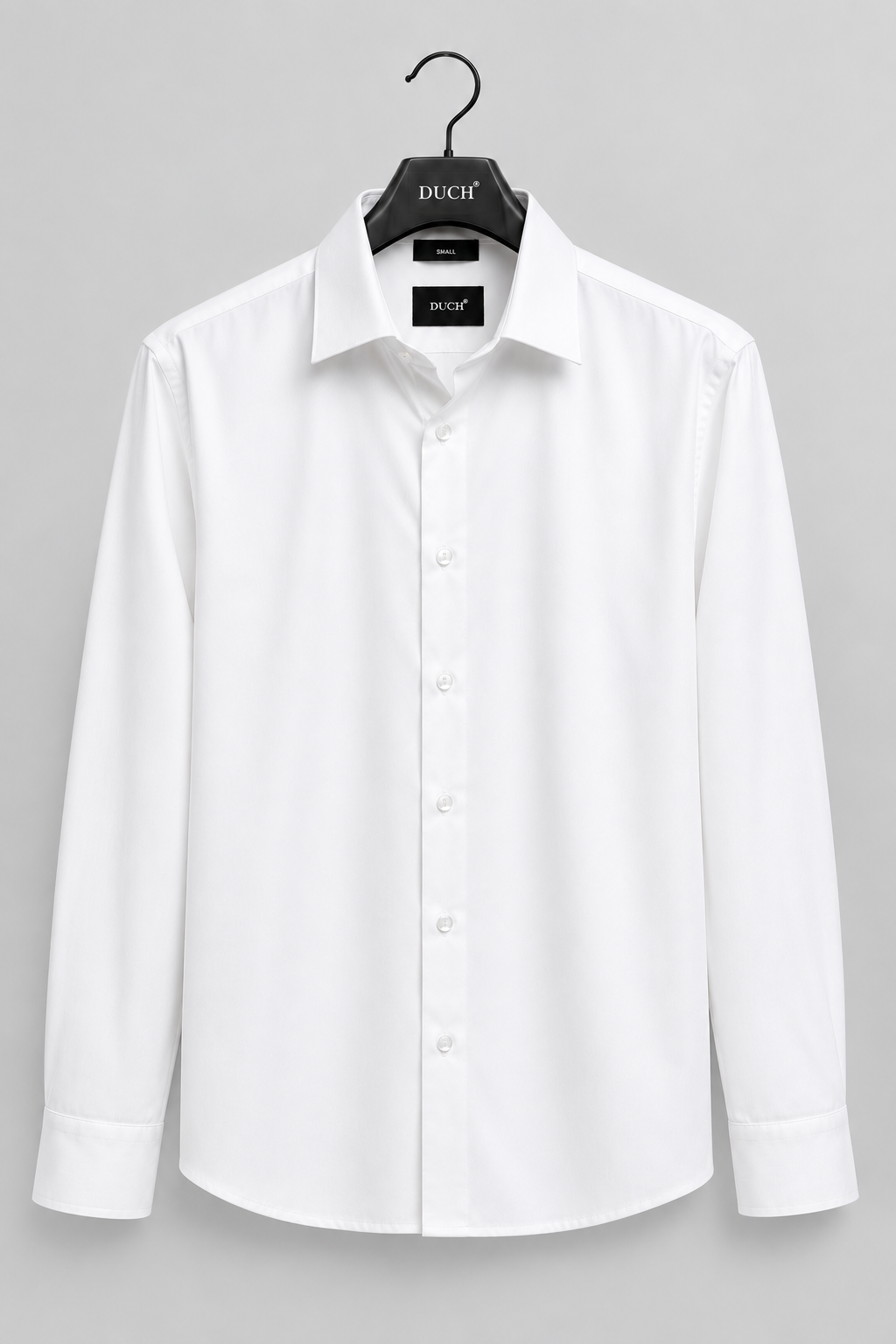 Men's White Slim Fit Premium Formal Shirt
