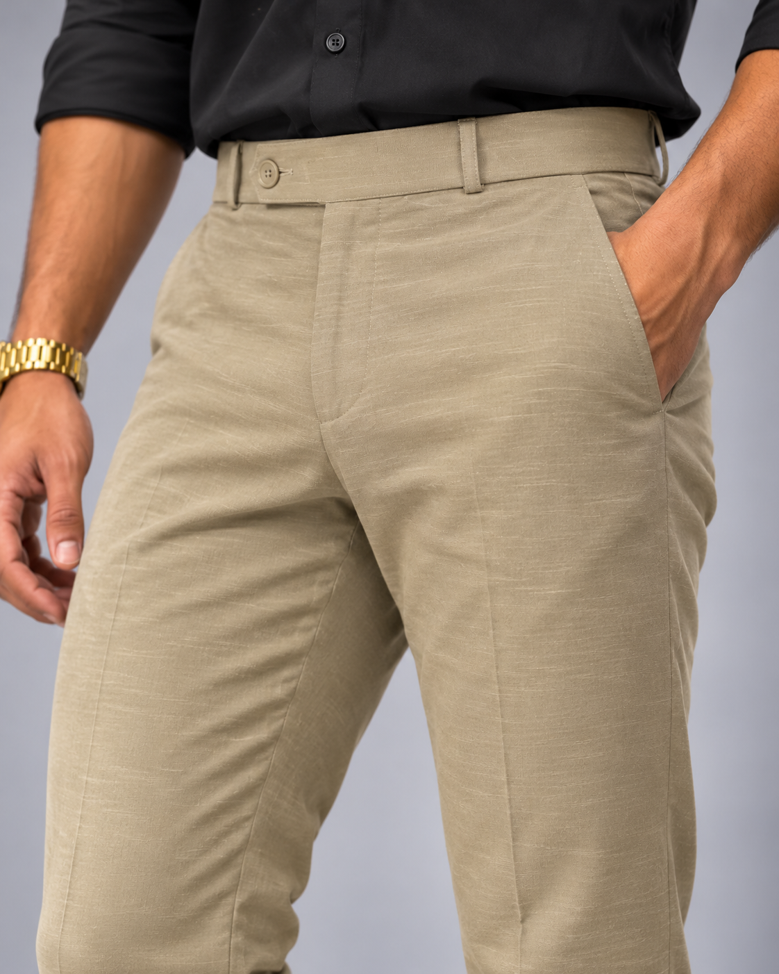 Men’s Imported Sandal Polo Fit Formal Trousers