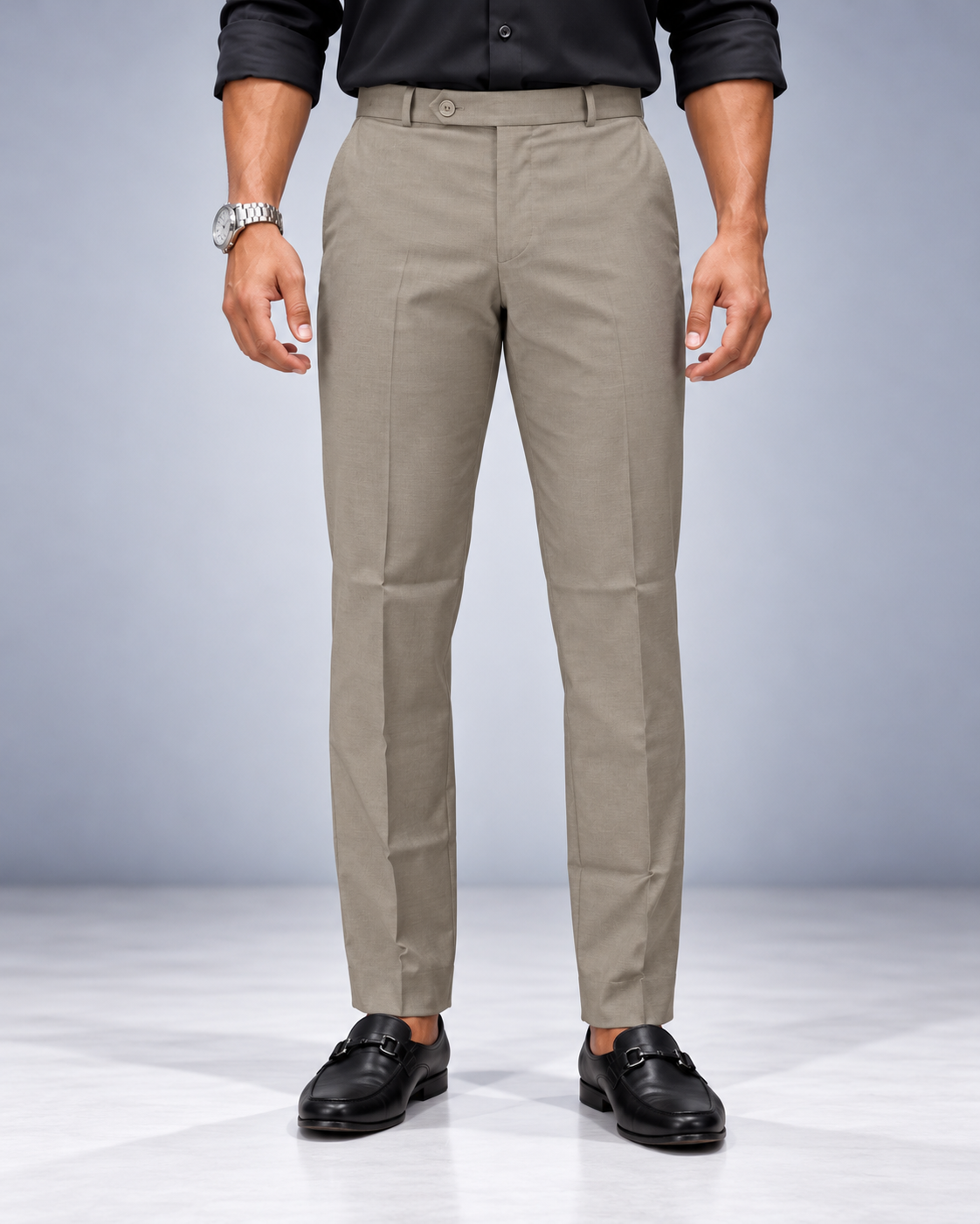 Men’s Imported Khaki Polo Fit Formal Trousers