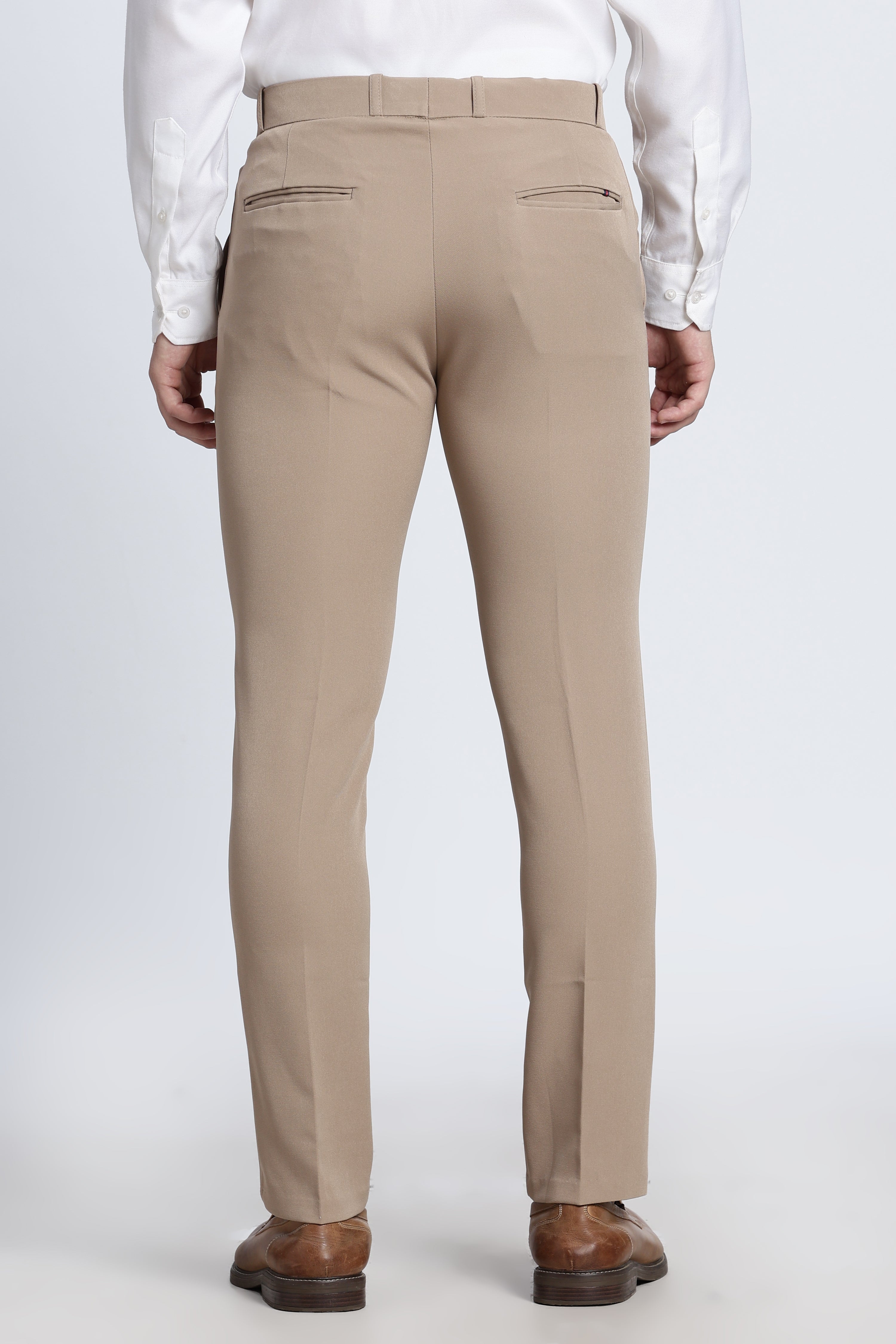Men’s Sandal Beige Premium Formal Barbie Lycra Trouser