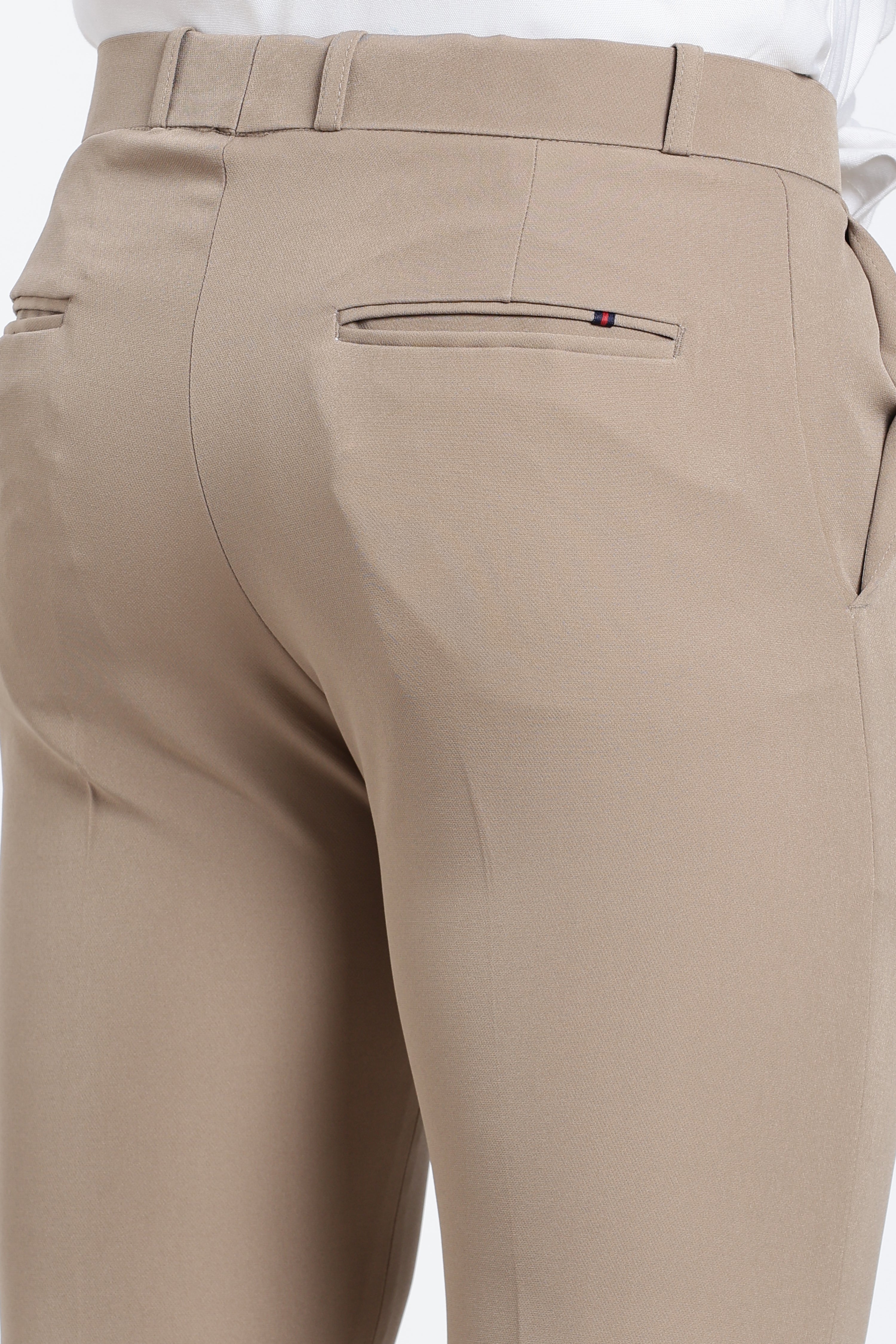 Men’s Sandal Beige Premium Formal Barbie Lycra Trouser