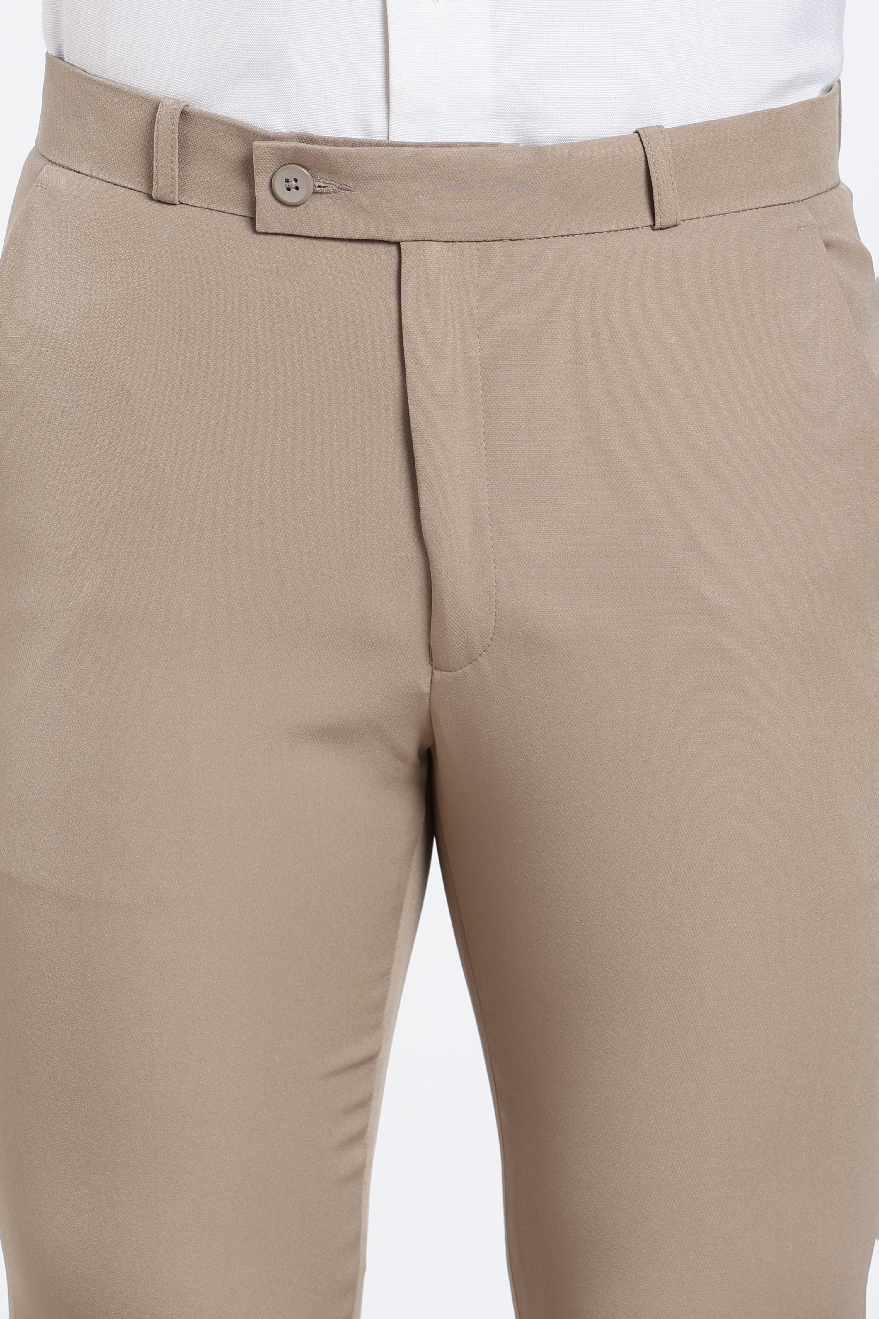 Men’s Sandal Beige Premium Formal Barbie Lycra Trouser