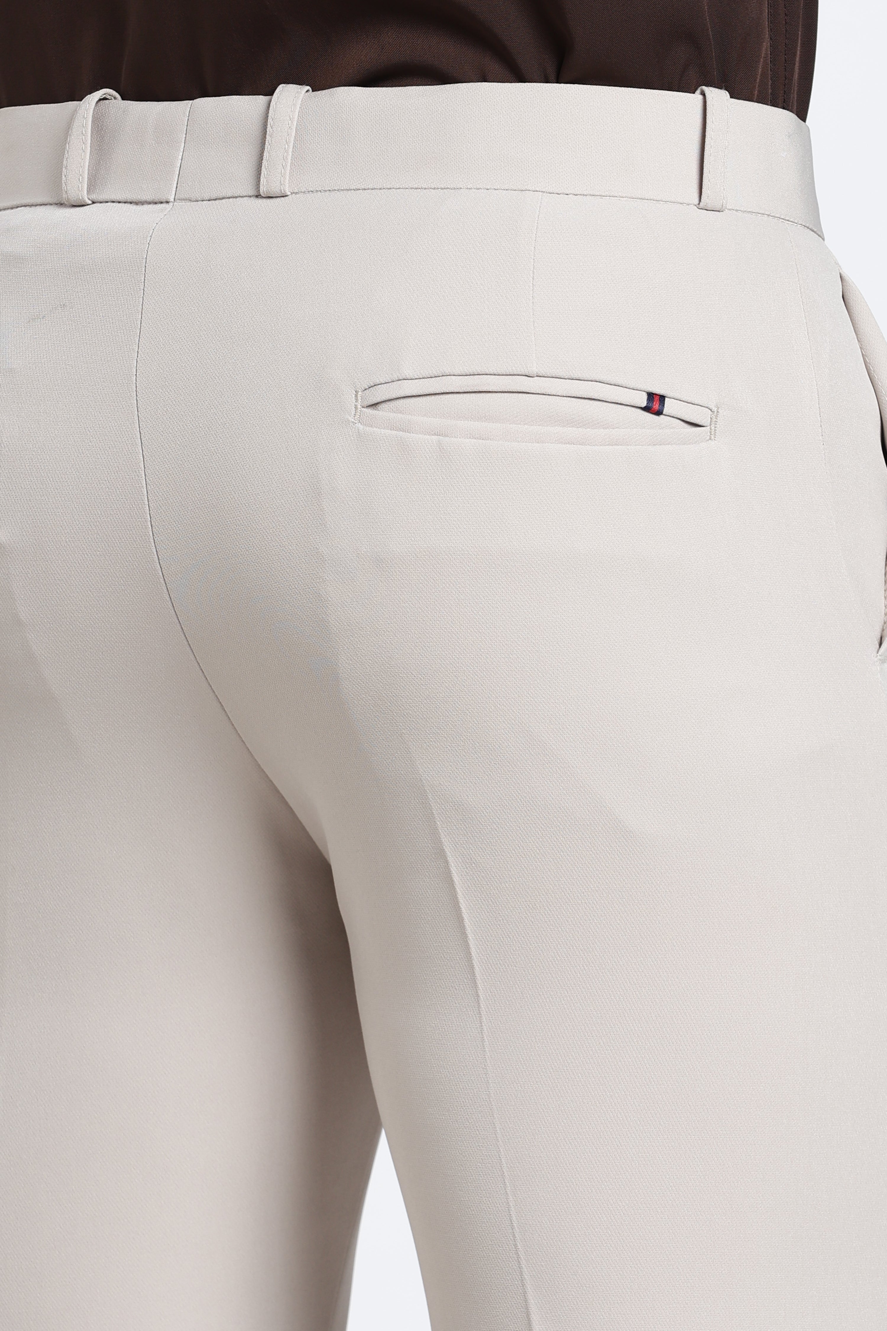 Men’s Off-White Premium Formal Barbie Lycra Trouser