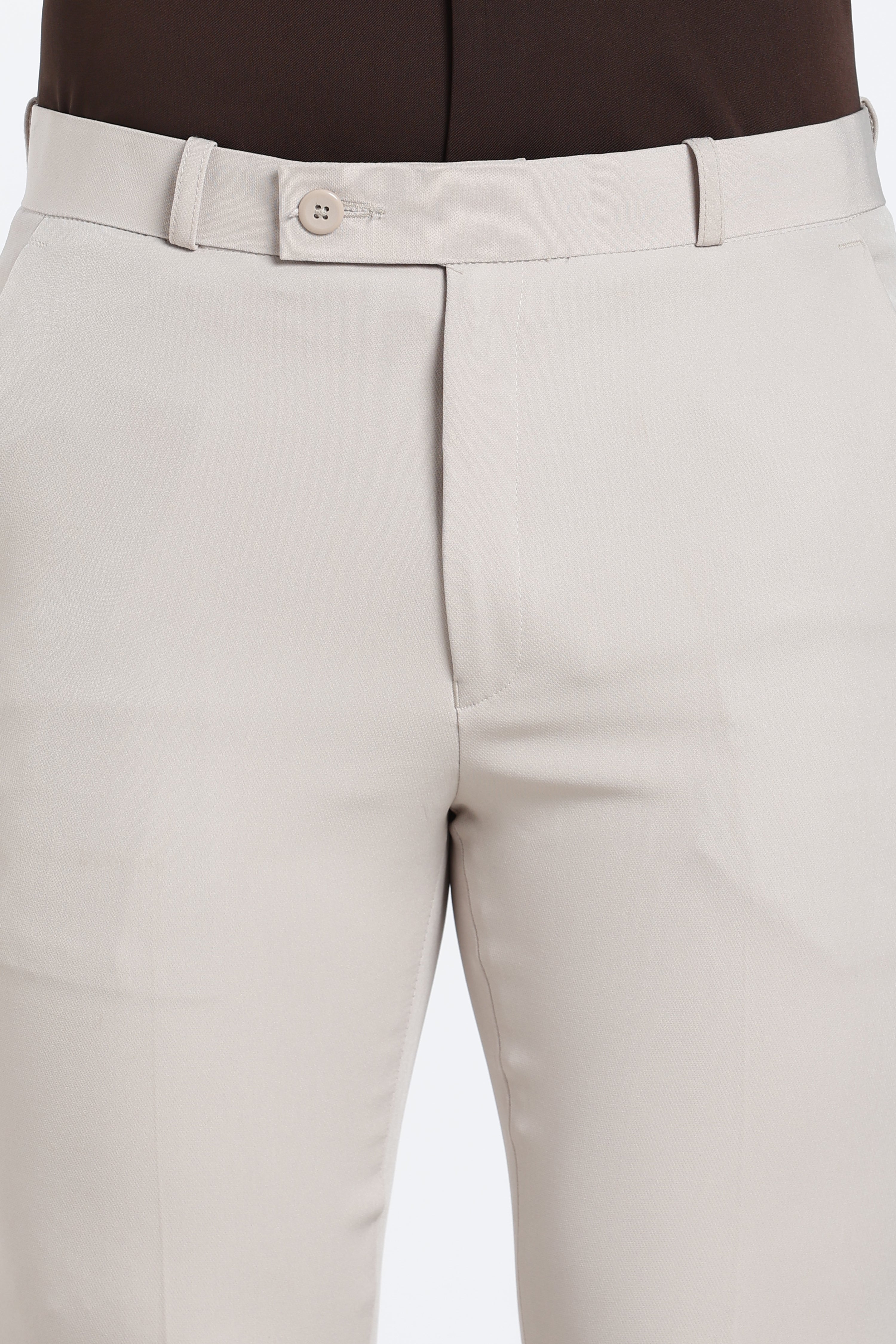 Men’s Off-White Premium Formal Barbie Lycra Trouser