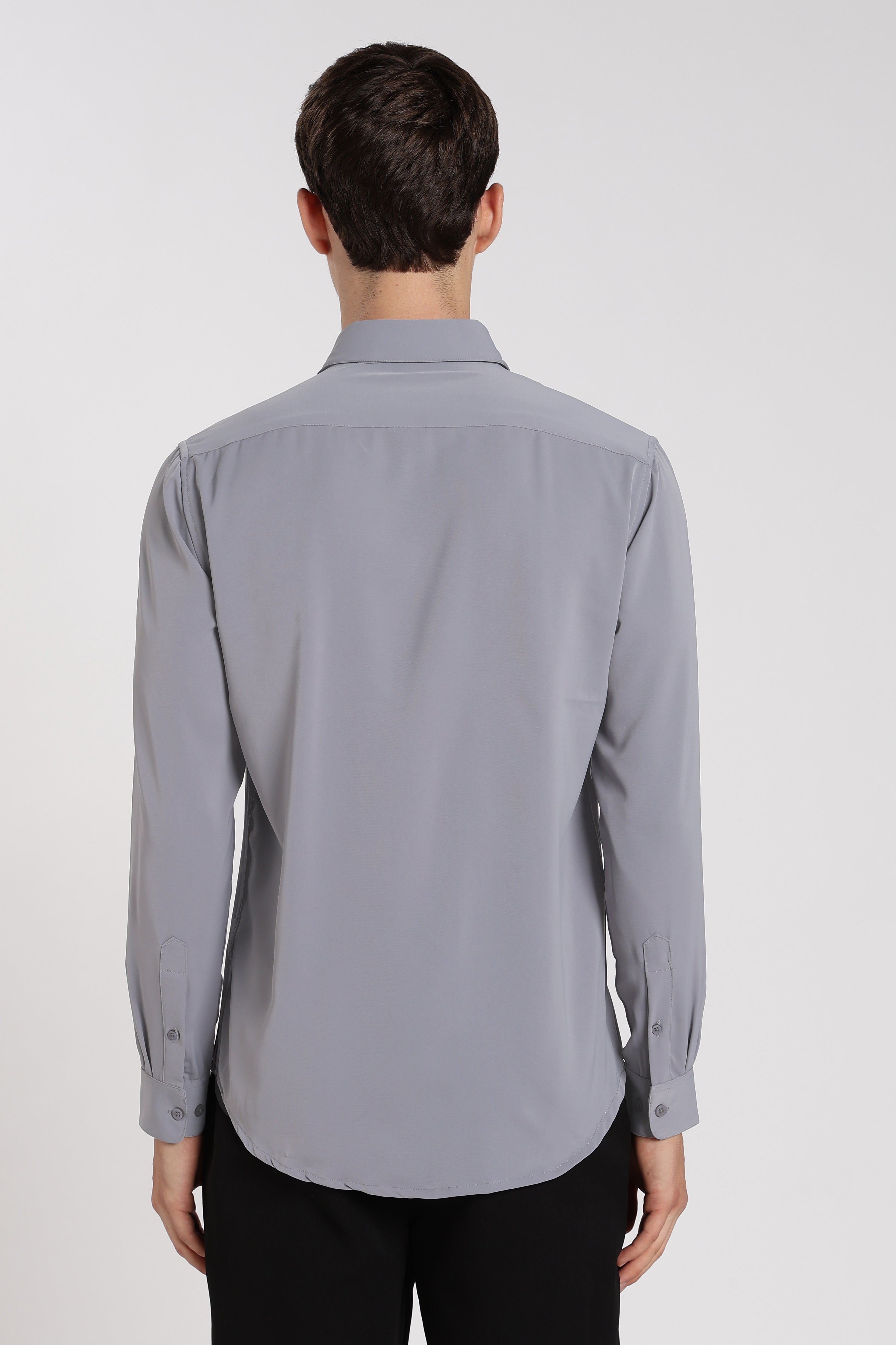 Men's Sky Blue Imported Japanese Lycra Formal Shirt