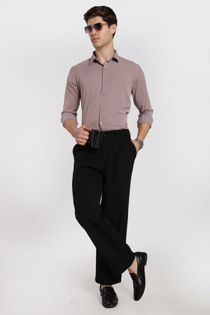 Men's Baby Pink Imported Japanese Lycra Formal Shirt