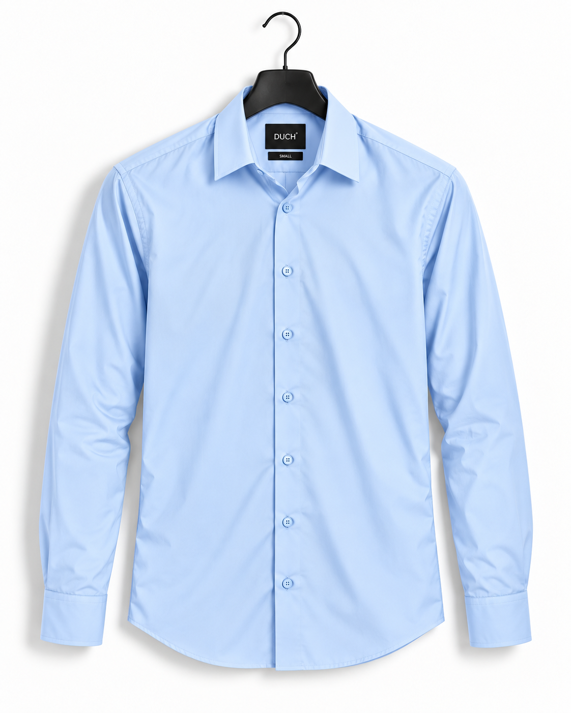 Men's Sky Blue Imported Oxford Formal Shirt-Slim Fit
