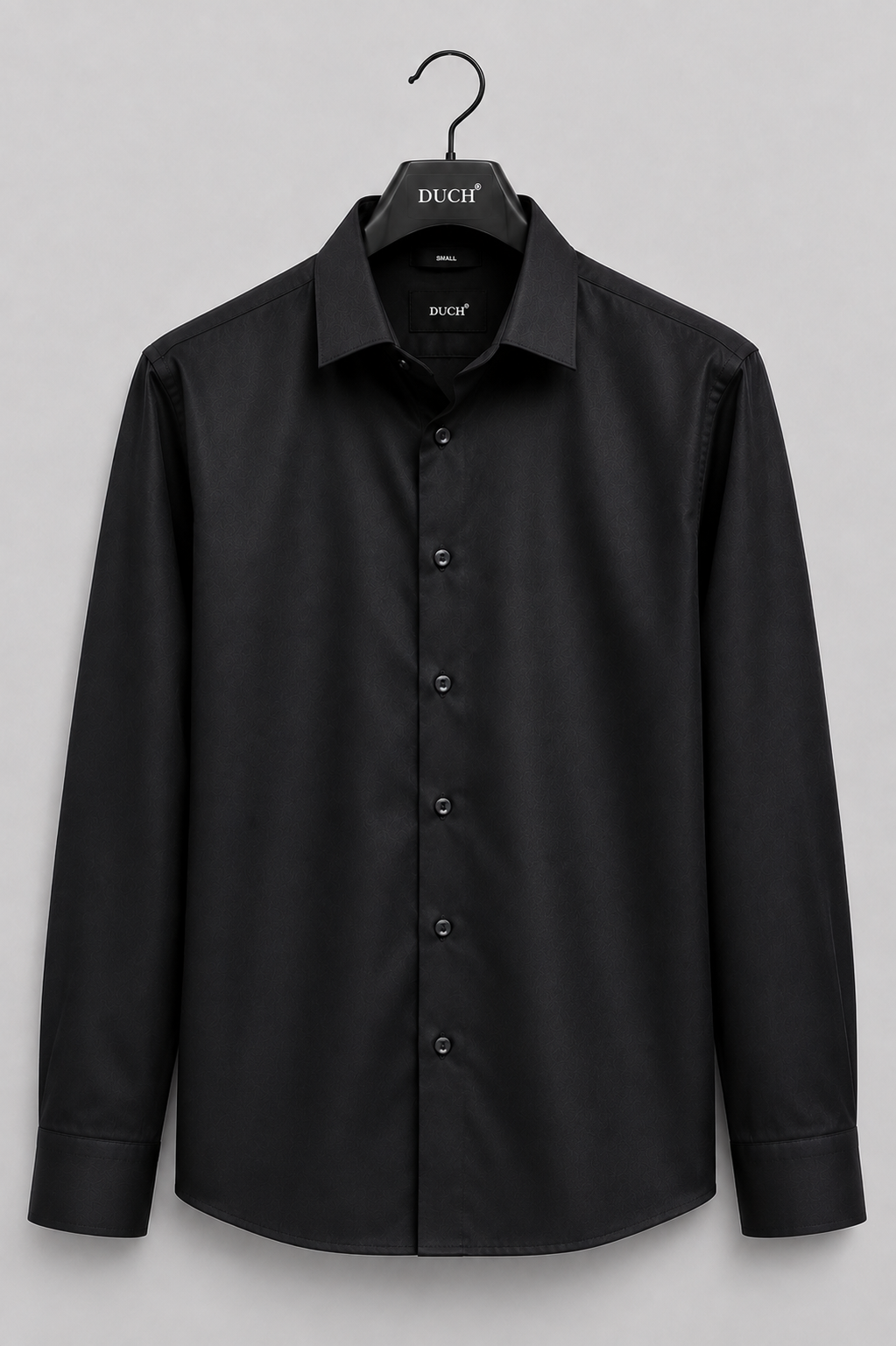 Men's Black Slim Fit Premium Formal Shirt