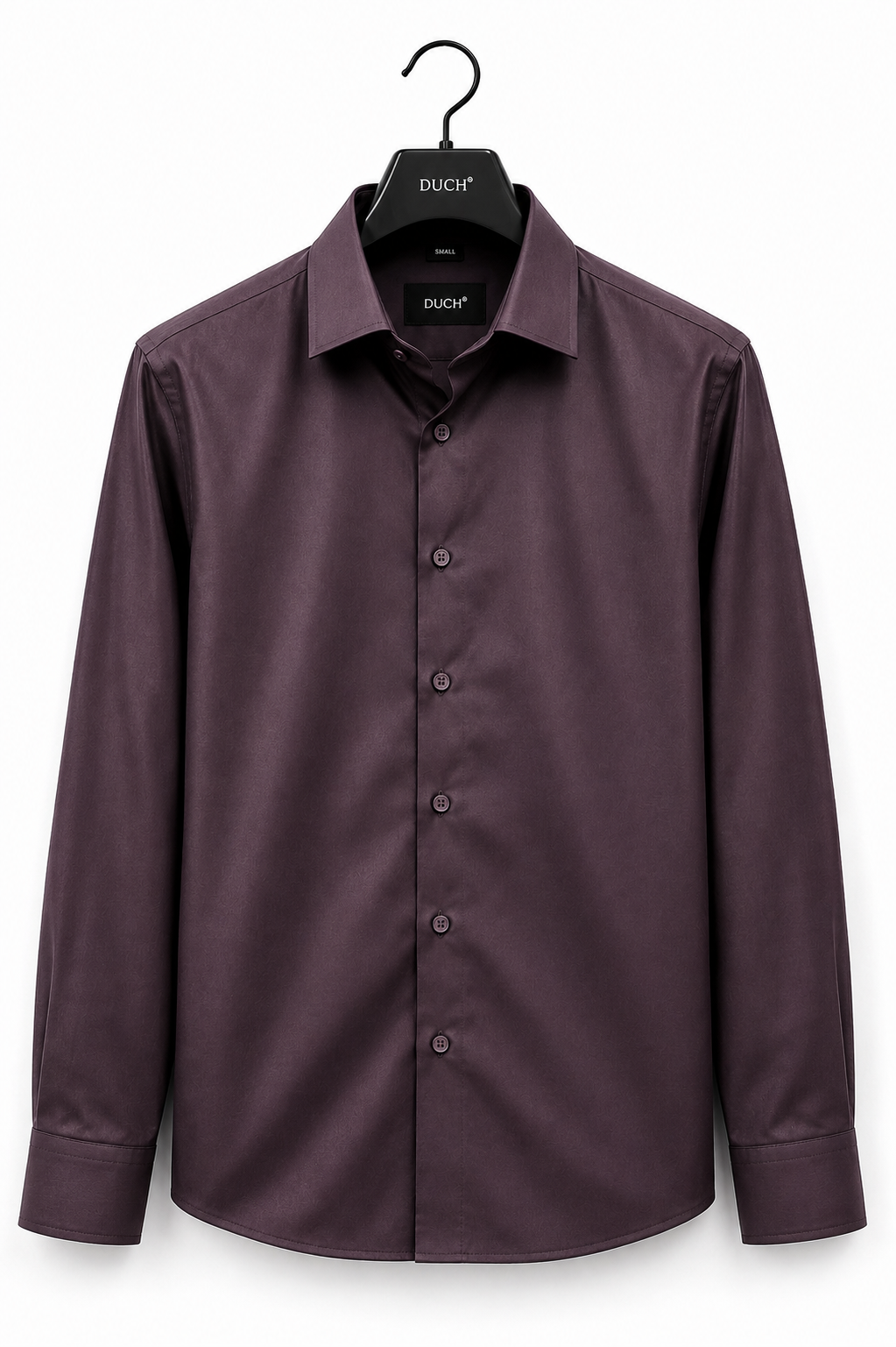 Men's Burgundy Slim Fit Premium Formal Shirt