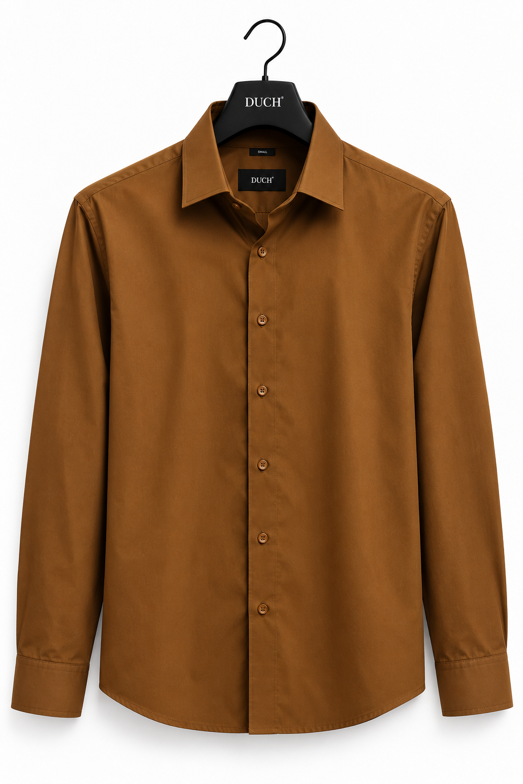 Men's Caramel Brown premium Formal Shirt