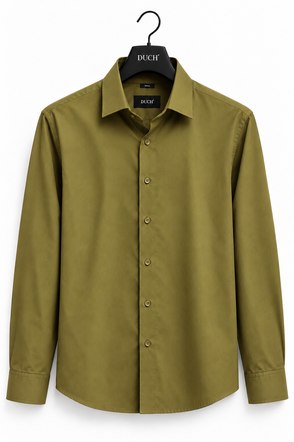 Men's Olive Green premium Formal Shirt