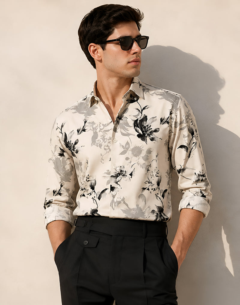 CREAM Floral Print