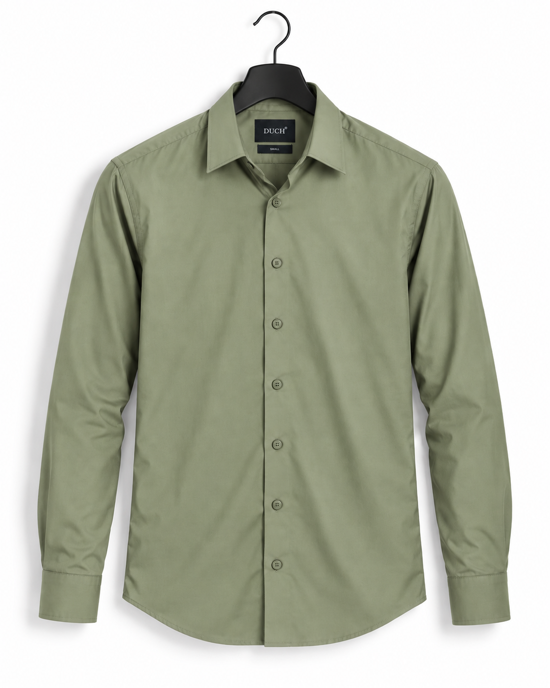 Men's Sage Green Imported Oxford Formal Shirt-Slim Fit