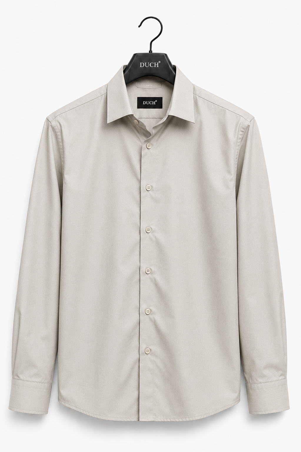 Men's Cream Beige Slim Fit premium Formal Shirt